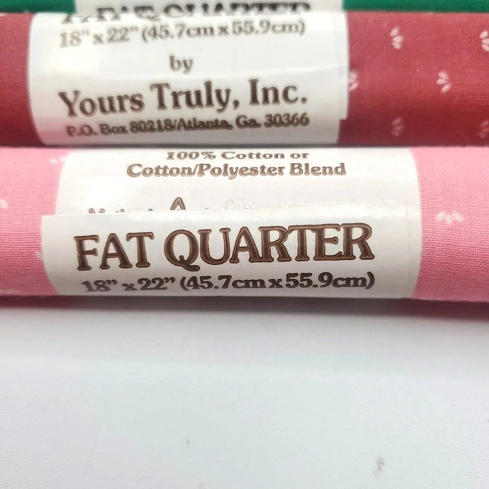 Multicolor Fat Quarter Fabric Lot 12 Quilting Cotton Cuts 18